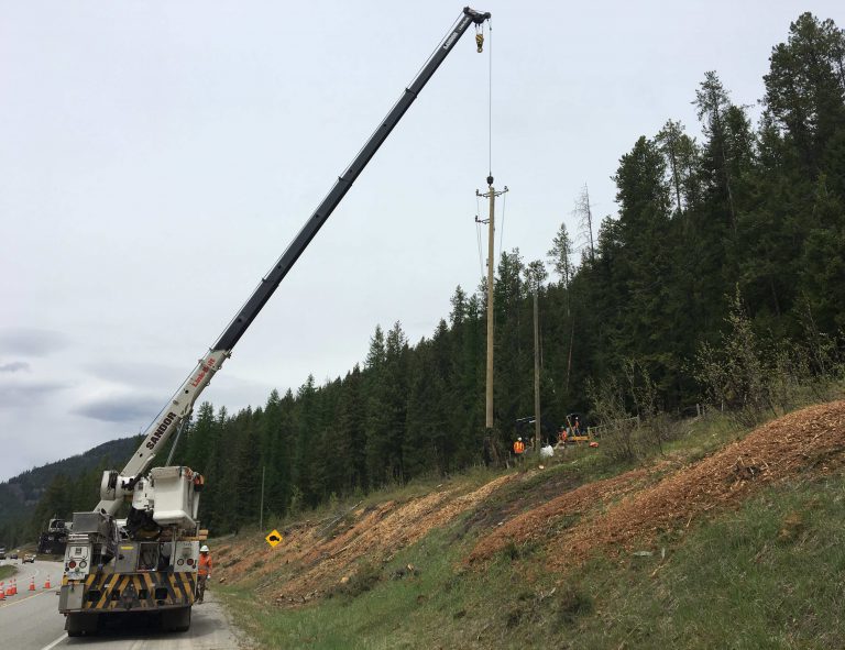 BC Hydro Distribution Project to Improve Power in Moyie