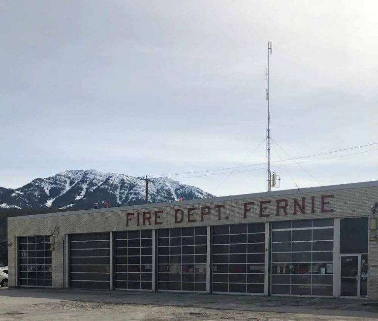 Fernie Fire Department moves to temporary home