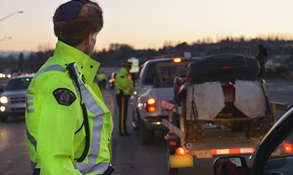 Impaired Driving Caught at RCMP Check Stop