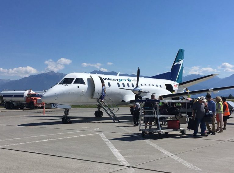 WestJet Launches Service at Canadian Rockies International Airport