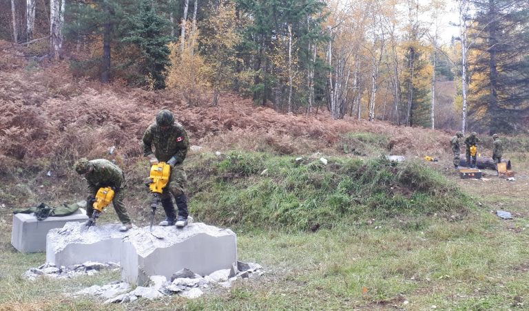 East Kootenay Reserve Soldiers Receive Training