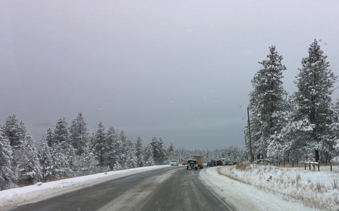 Collision Backing Up Traffic Near Marysville