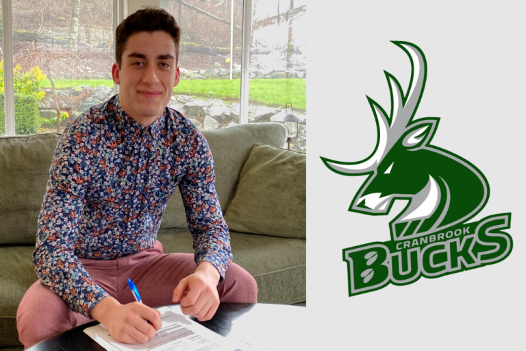 Cranbrook Bucks Sign First Defenceman