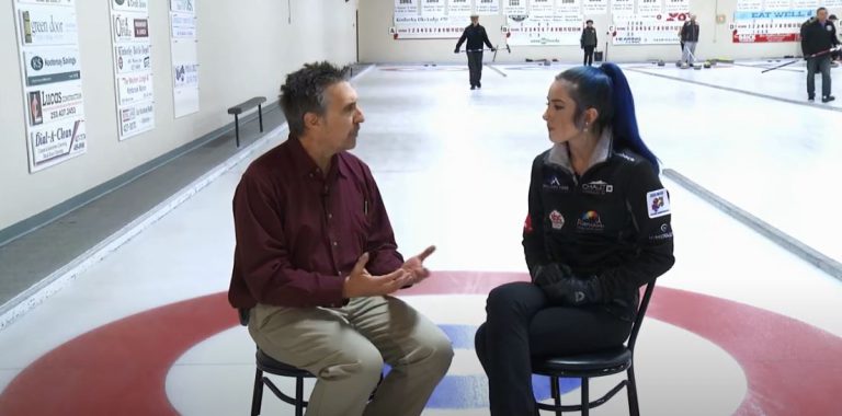 TV/Radio chat with 2020 BC Junior Women’s Curling Champion for 2020 Kaila-Buchy