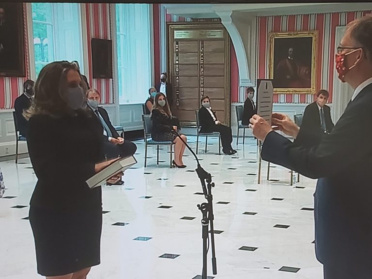 Deputy Prime Minister Chrystia Freeland sworn in as federal finance minister