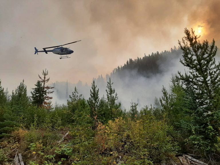 East Kootenay and Creston area wildfires grow, one new fire reported