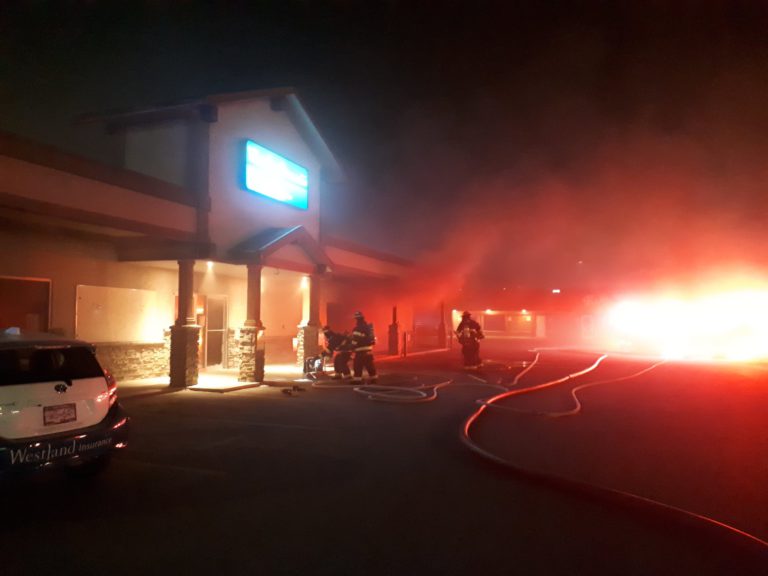 Cranbrook Firefighters extinguish blaze at Westland Insurance
