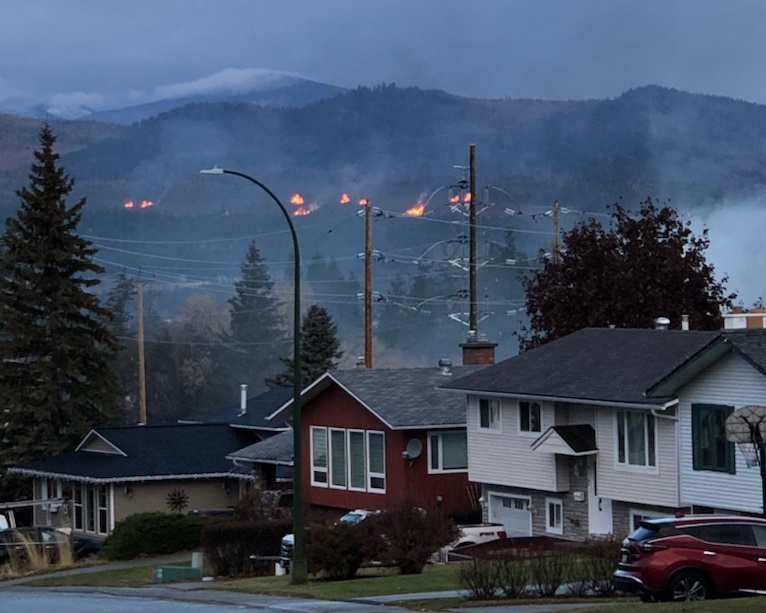Planned ignitions emitting smoke in Cranbrook’s New Lake area