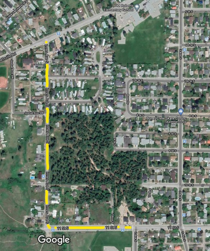 Cranbrook’s Innes Avenue closing to all traffic starting Monday