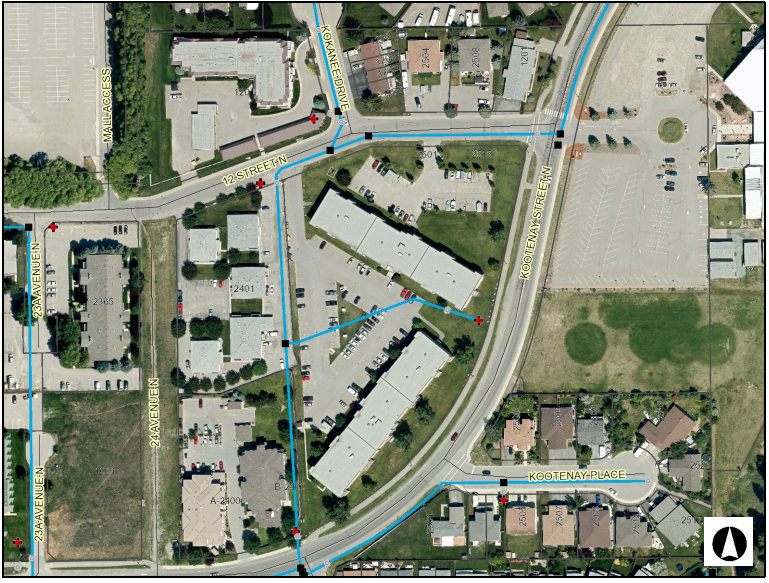 Contractors to shut off water to area near Kootenay Street North