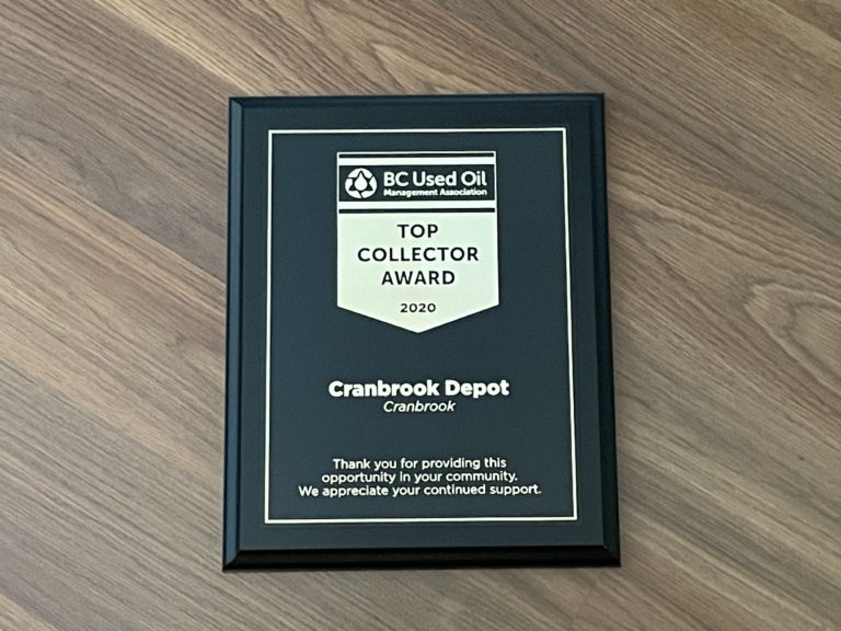 Cranbrook Depot – Transfer Station Earns Provincial Award (RDEK)