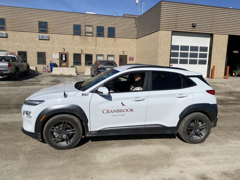 Cranbrook purchases first electric vehicle for City operations