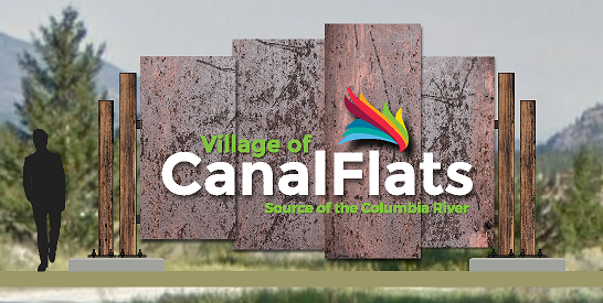 Village of Canal Flats to get new highway sign