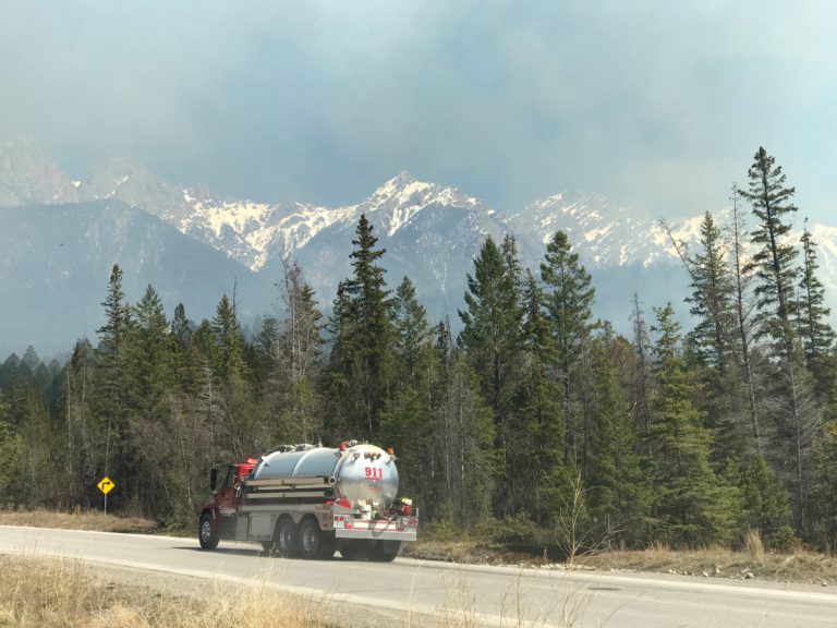 Joint firefighting effort contains 2-hectare wildfire in Fairmont
