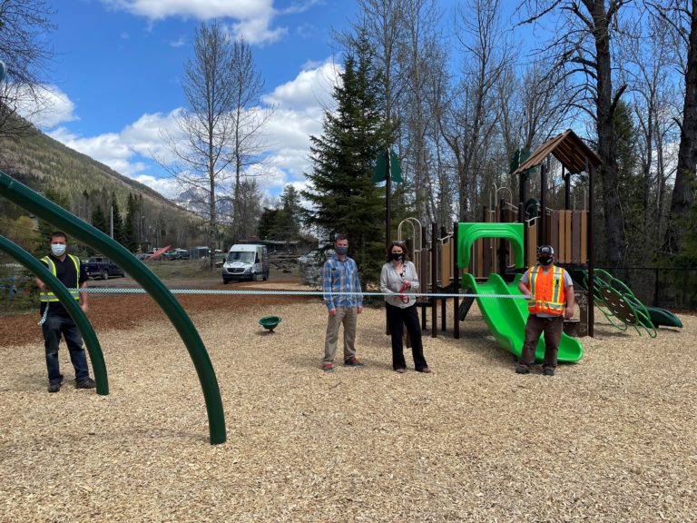 Fernie officially opens Sparling East Playground