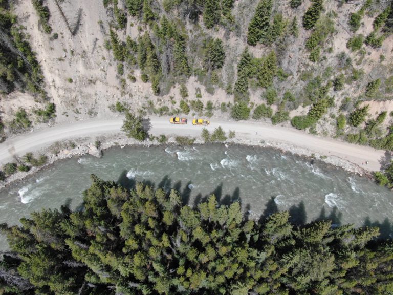 Toby Creek Road cleared following washout