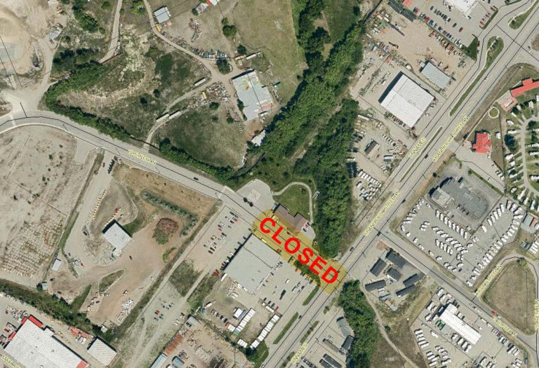 Portion of 22nd Street North in Cranbrook to be closed starting Sunday