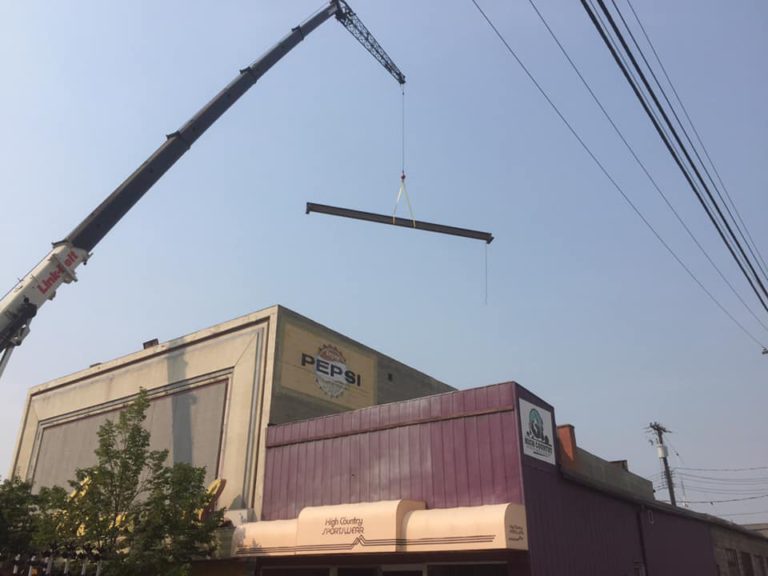 Armond Theatre Big Beam Lift Completed