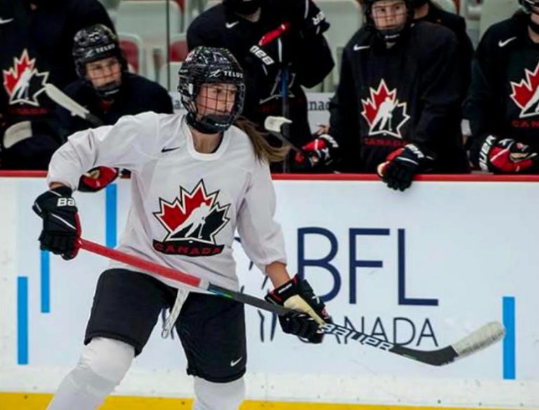 Jaimee Spring back from U-18 National Showcase in Calgary