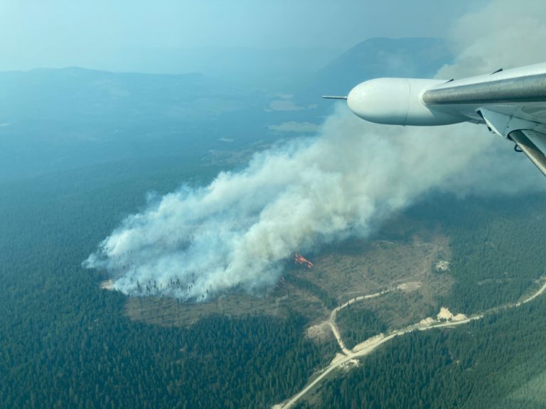 Plumbob Mountain wildfire Area Restriction Rescinded