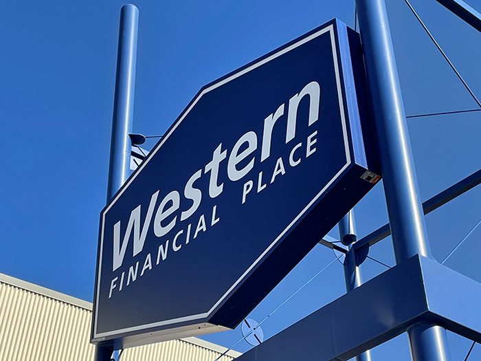 Western Financial Place to remain open for walking.
