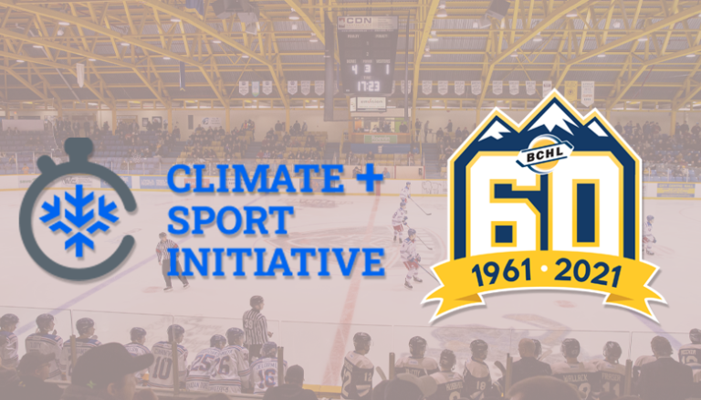 BCHL partnering with the Climate and Sport Initiative for 60th Anniversary