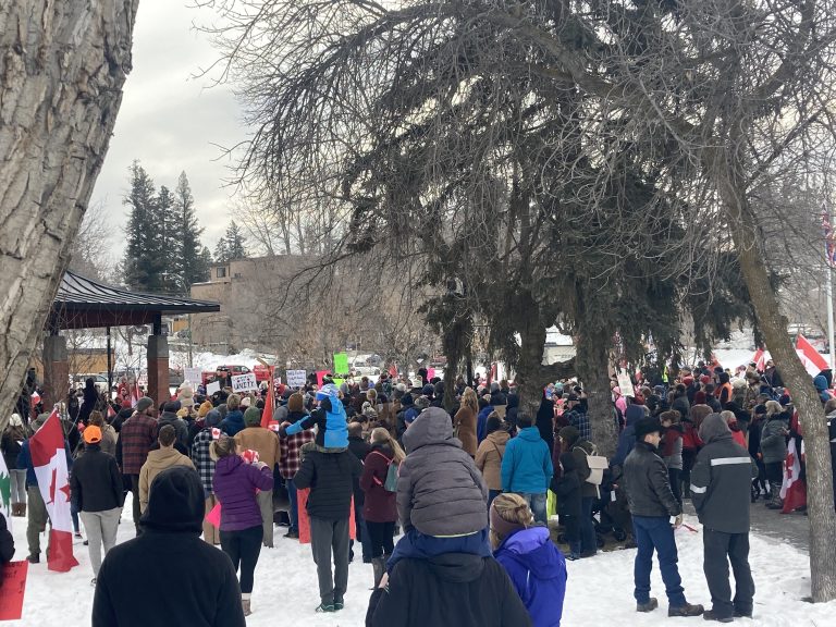 Freedom Rally underway in Cranbrook