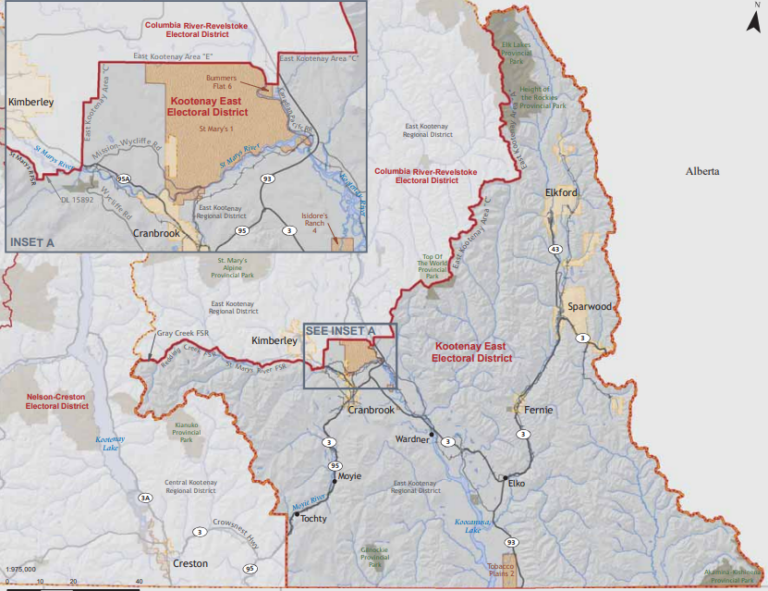 Electoral Boundaries Commission bound for East Kootenay