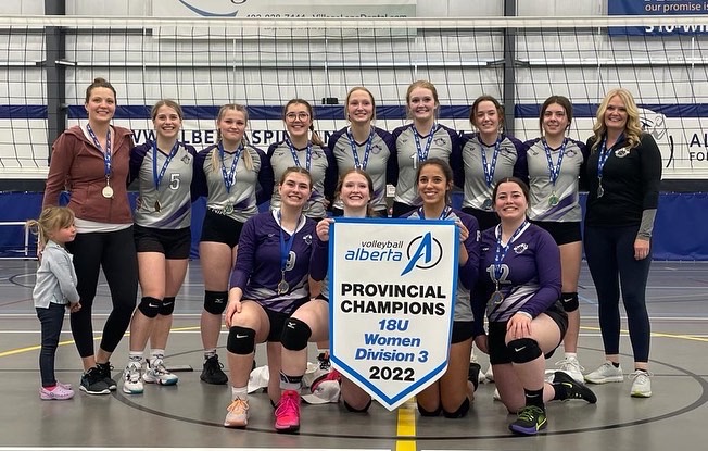 Fernie 18U girls volleyball team wins provincial championship