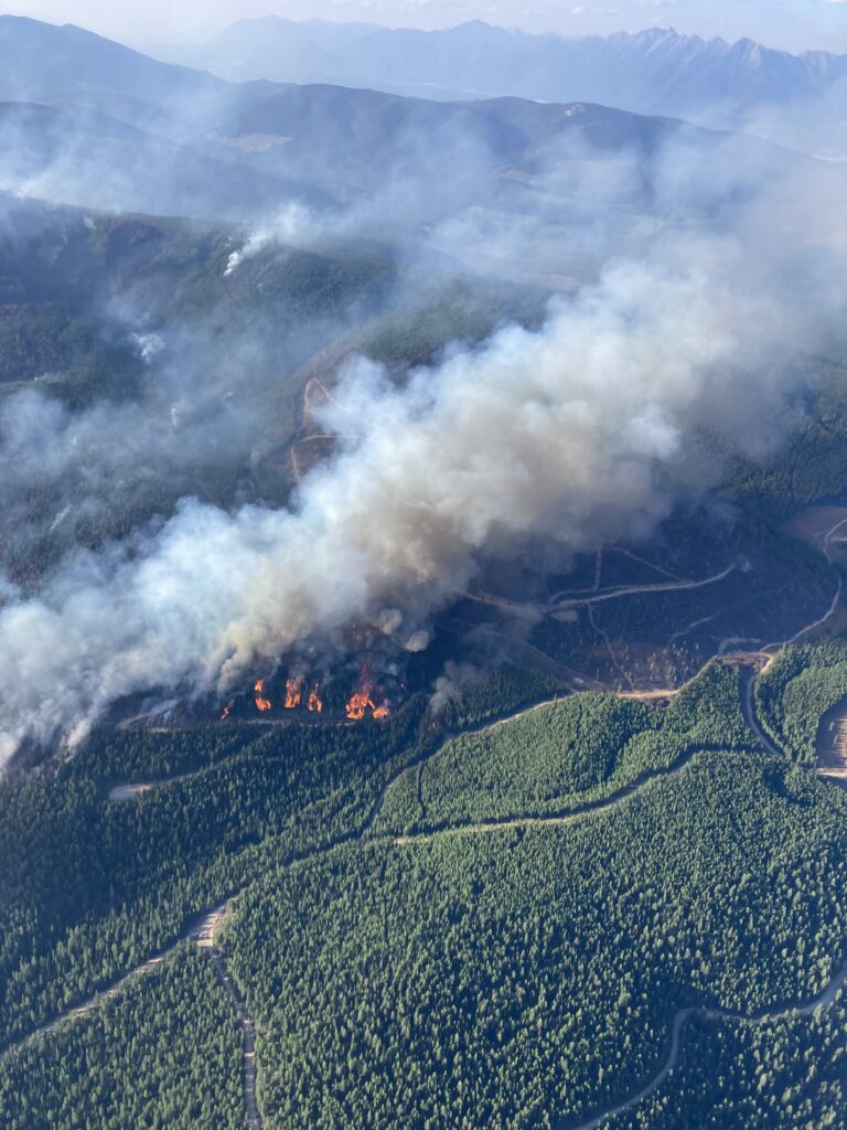 Progress being made on Connell Ridge blaze