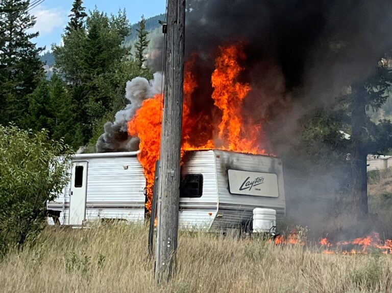 Second RV fire in two days snuffed out by firefighters