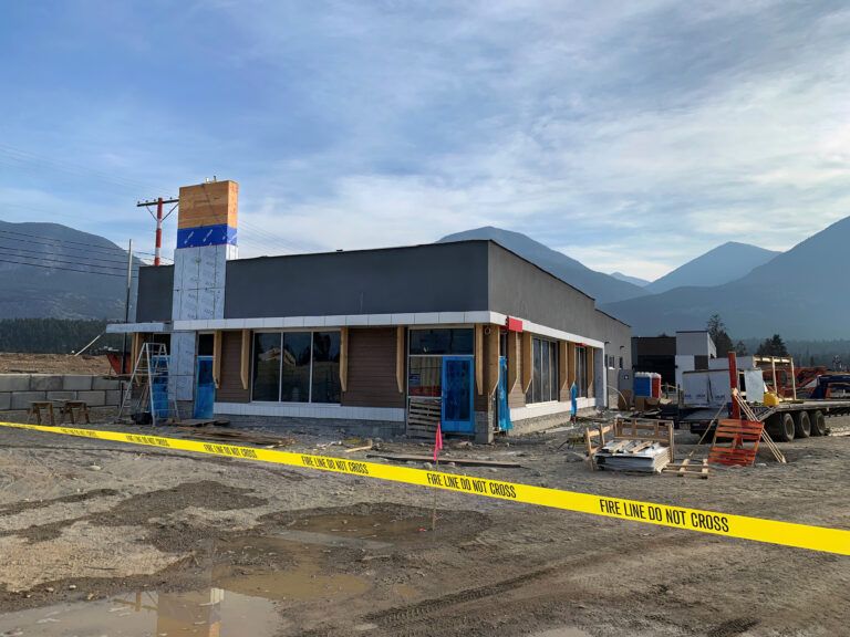 Firefighters respond to early morning blaze at McDonald’s construction site