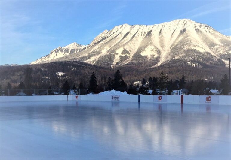 Demo day for Fernie’s outdoor rink