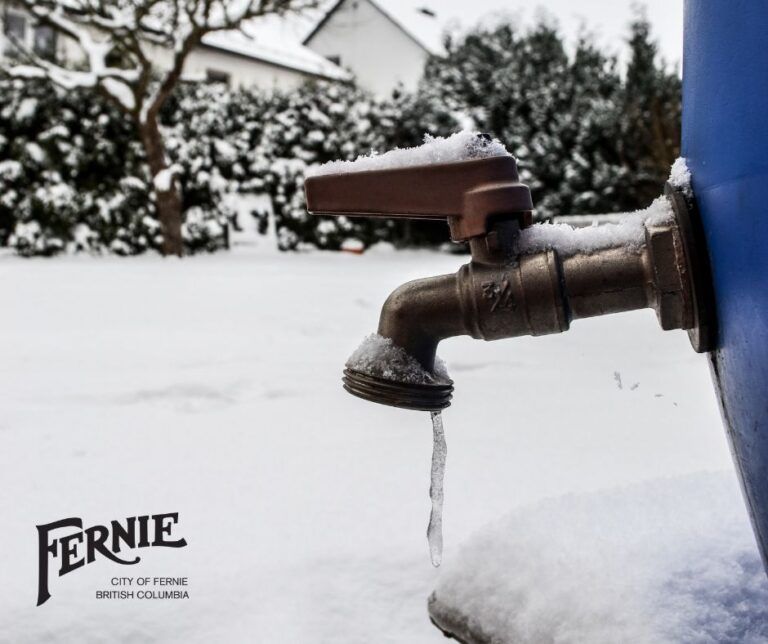 Fernie warns of frozen pipes