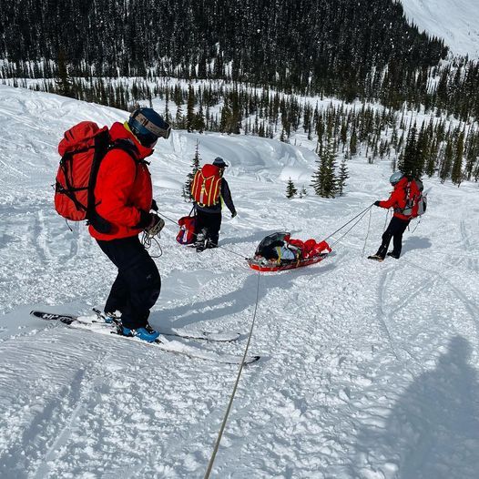 CVSAR responds to another injured snowmobiler