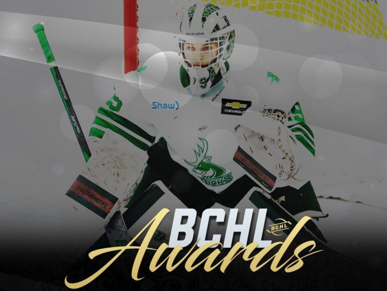 Bucks net-minder named BCHL Goalie of the Year