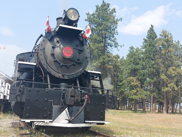 Fort Steele train taken off the tracks for 2024