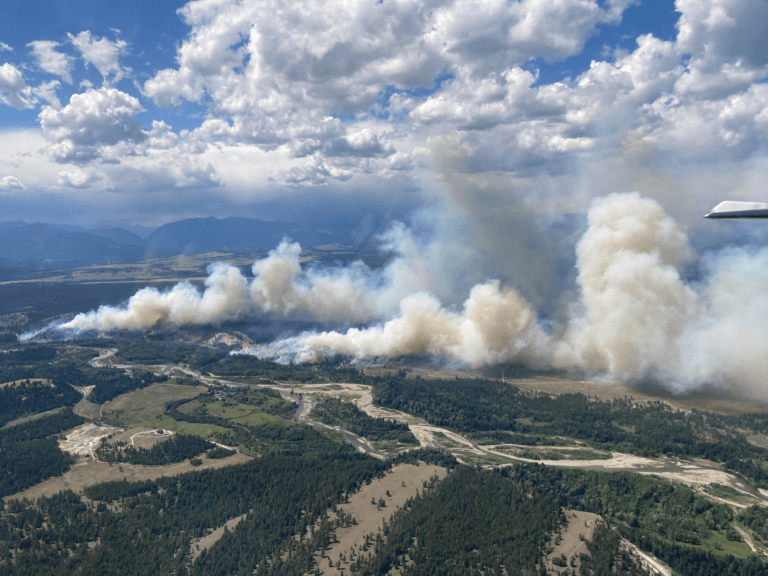 Fight against St. Mary River fire continues to be positive 