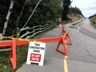 Detour in effect for Invermere’s Markin-MacPhail Westside Legacy Trail