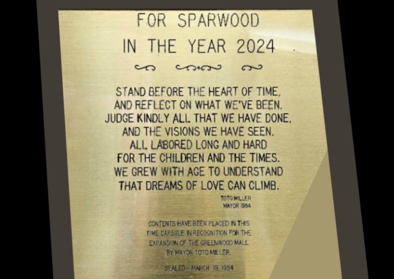 Sparwood to open time capsule