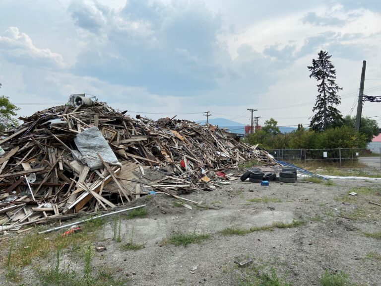 Kootenay Springs building demolished, attention turns to other eyesore