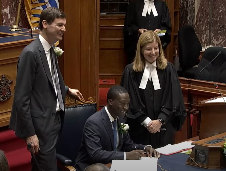 NDP Caucus sworn in