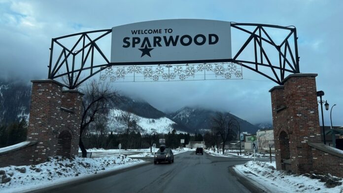Sparwood Sign