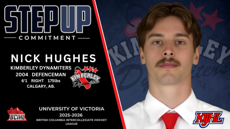 Nitros defenseman signs with B.C. university