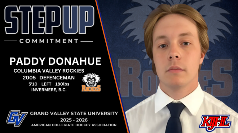 Rockies defenceman joining GVSU