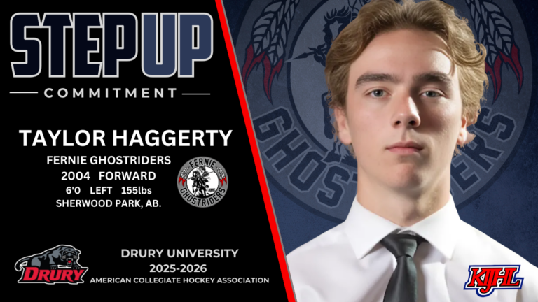 Ghostriders captain commits to university