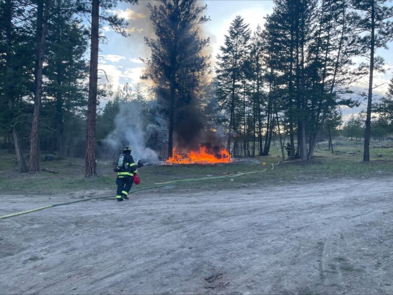 Cranbrook fire department snuffs out tent fire
