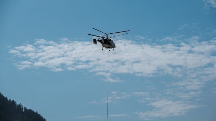 Photo of helicopter
