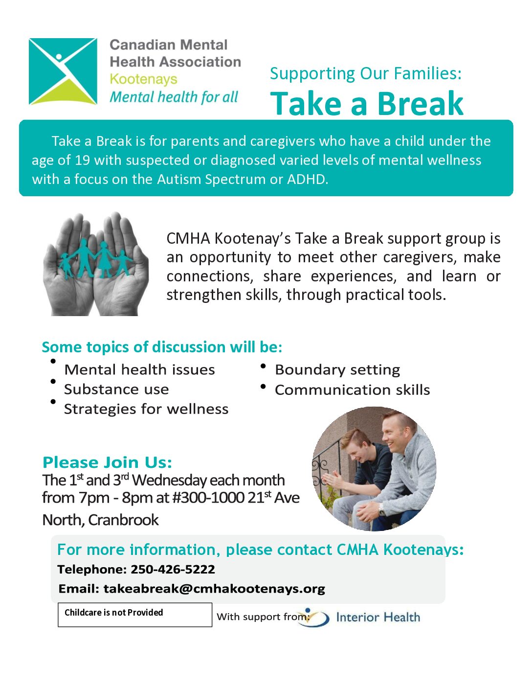 Take a Break Support Group